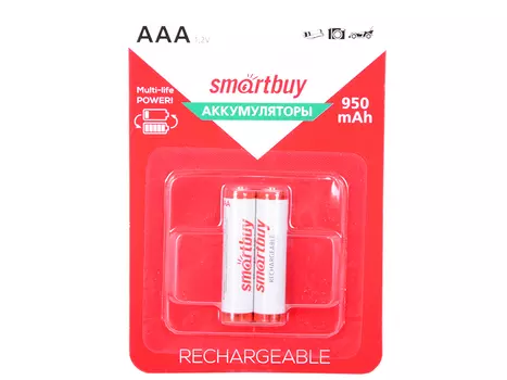 Аккумулятор Smartbuy SBBR-3A02BL950 AAA 2 шт