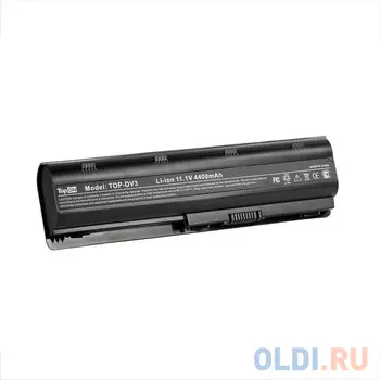 Аккумуляторная батарея TopON TOP-DV3 4400мАч для ноутбуков HP Pavilion dm4 dv3 dv5-2000 dv6 dv7 G6 G7 G42 G62 G72 Envy 17t Compaq Presario CQ32 CQ42 C