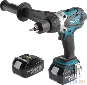 Аккумуляторная дрель-шуруповерт Makita DDF458RFE