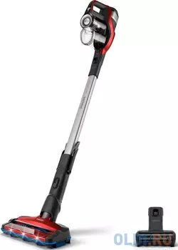 Aккумуляторный пылесос Philips XC7043/01 сухая уборка черно-красный