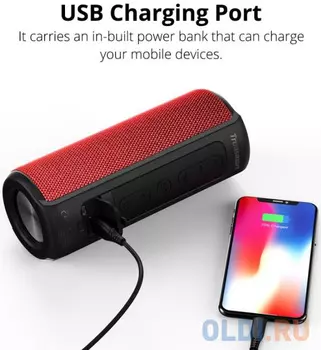 Активная акустическая система Tronsmart T6 PLUS red