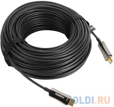 Активный оптический кабель HDMI 19M/M,ver. 2.0, 4K@60 Hz 40m VCOM D3742A-40M