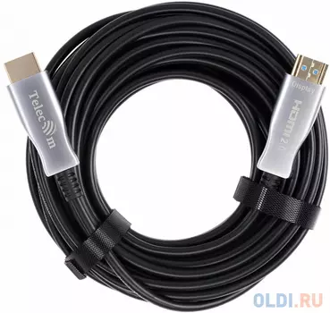 Активный оптический кабель HDMI 19M/M,ver. 2.0, 4K@60 Hz 10m Telecom 