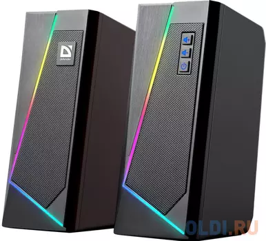 Колонки 2.0 Defender Solar 3 Черный