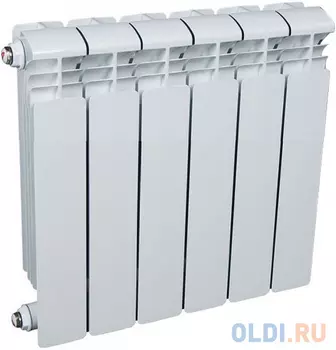 Алюминиевый радиатор Rifar (Рифар) Alum 350 6 сек. (Кол-во секций: 6; Мощность, Вт: 834)