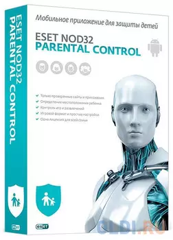 Антивирус ESET NOD32 Parental Control для всей семьи на 12 мес NOD32-EPC-NS(BOX)-1-1