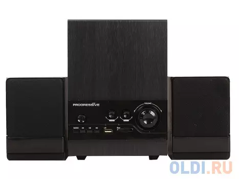 Колонки Dialog Progressive AP-170 BLACK 2.1, 8W+2*3W RMS,BT, FM, USB+SD reader