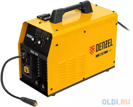 Аппарат инвертор. полуавтомат. cварки IMIG-160 Synergy, 160 А, ПВ 60%, катушка 5 кг// Denzel