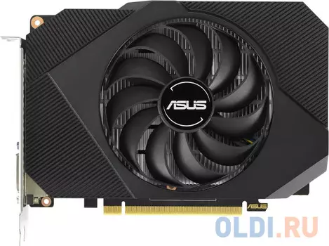 ASUS GeForce GTX1630 4Gb GDDR6 64bit DVI HDMI DP HDCP PH-GTX1630-4G-EVO