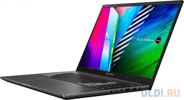 ASUS VivoBook Pro 16X M7600QC-KV168 AMD R5-5600H/16Gb/512GB SSD/16,0 WQXGA 500NITS(HDR),120HZ IPS AG/RTX 3050 4Gb/WiFi6/BT/FP/Backlit KB/No OS/1.9Kg/B