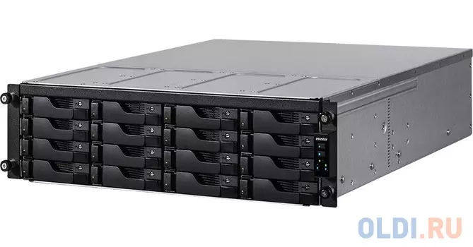 ASUSTOR AS7116RDX 16BAY/Intel Xeon E-2224 3.4GHz up to 4.6GHz, 4GB SO-DIMM DDR4, noHDD(HDD,SSD) ; 90IX01B1-BW3S10