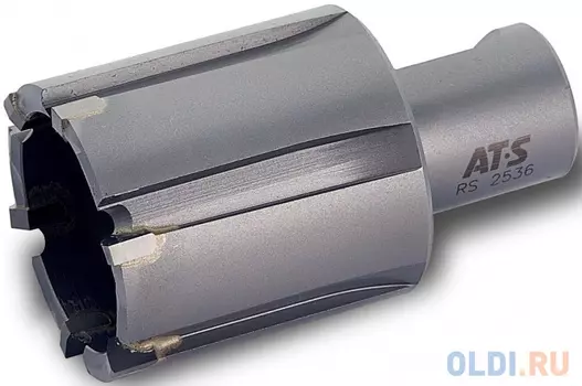 AT-S Сверло корончатое TCT для рельсов, L=25 мм, d=36 мм RS2536