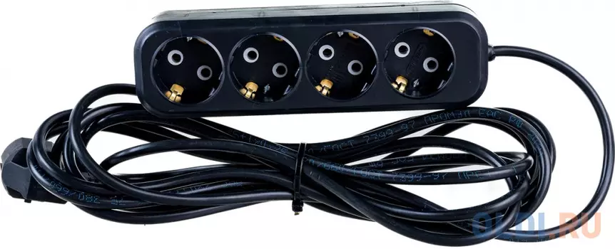 Атлант Удлинитель бытовой ПВС 3х0,75 ГОСТ 3500Вт 4 гнезда 5м 80015