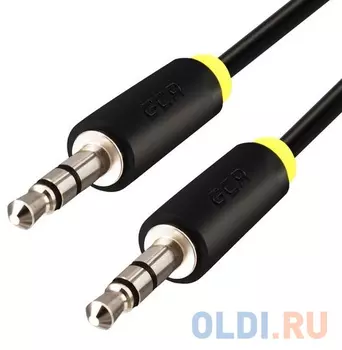 Аудио кабель Greenconnect Premium GCR-AVC1114-0.25m jack 3,5mm/jack 3,5mm черный