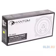 Автоакустика Phantom TS-5423 коаксиальная 2-полосная 13см 40Вт-100Вт