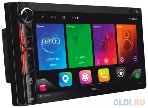 Автомагнитола ACV AD-7001 2DIN 4x50Вт