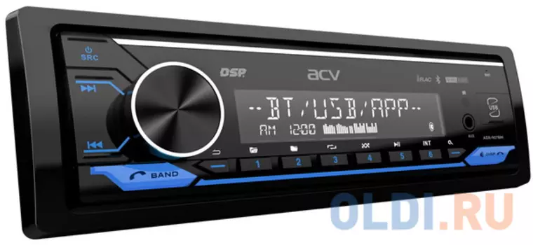 Автомагнитола ACV ADX-907BM 1DIN 4x50Вт