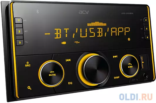 Автомагнитола ACV AVS-2100BM 2DIN 4x50Вт