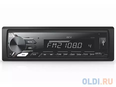 Автомагнитола ACV AVS-812W 1DIN 4x50Вт