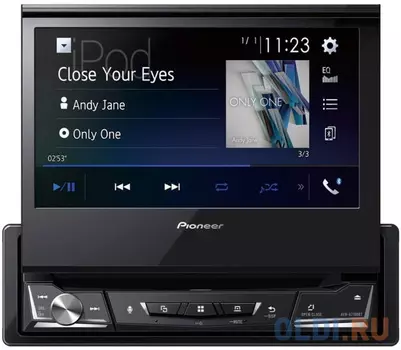 Автомагнитола CD DVD Pioneer AVH-A7100BT 1DIN 4x50Вт