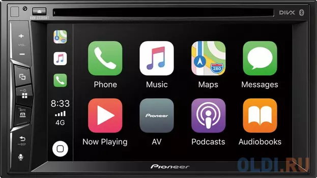 Автомагнитола CD DVD Pioneer AVH-Z2200BT 2DIN 4x50Вт
