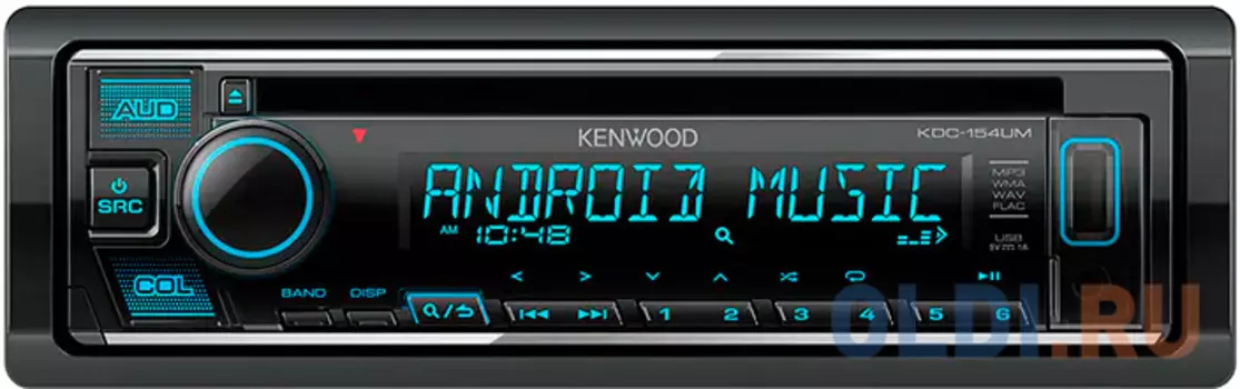 Автомагнитола CD Kenwood KDC-154UM 1DIN 4x50Вт