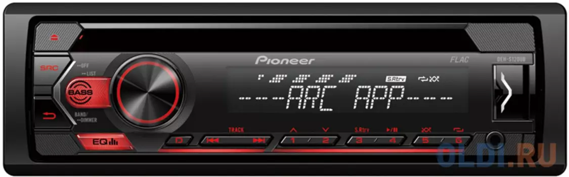 Автомагнитола CD Pioneer DEH-S120UB 1DIN 4x50Вт