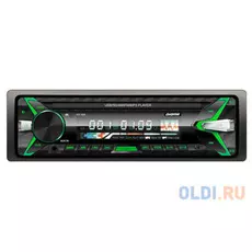 Автомагнитола Digma DCR-400G USB MP3 FM 1DIN 4x45Вт черный