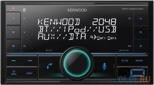 Автомагнитола Kenwood DPX-M3200BT 2DIN 4x50Вт