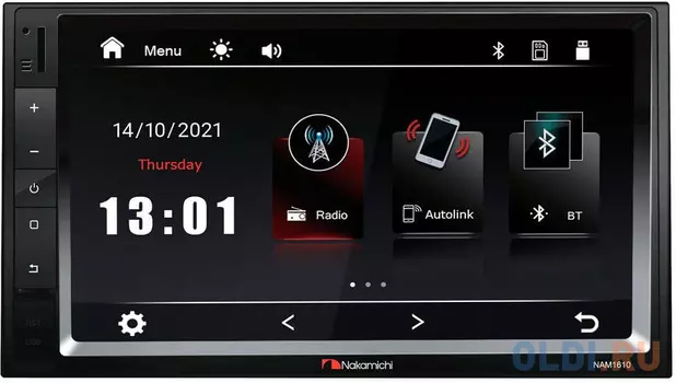 Автомагнитола Nakamichi NAM1610 2DIN 4x50Вт