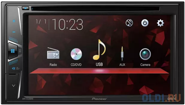 Автомагнитола Pioneer DMH-G120 2DIN 4x50Вт