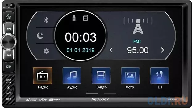 Автомагнитола Prology MPV-310 2DIN 4x55Вт