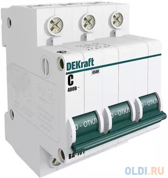 Автоматический выключатель Schneider Electric ВА101 3П 50A C 11083DEK