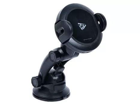 Автомобильная беспроводная зарядка Qi Qcyber Mobile AUTOMATIC с сенсором автоматического захвата смартфона 5Вт, Различные крепления