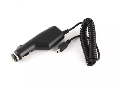 Автомобильное зарядное устройство Gembird MP3A-CAR-5P1 0.45А miniUSB черный