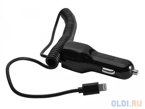 Автомобильное зарядное устройство HARPER CCH-3115 BLACK 1xUSB + кабель Lightning