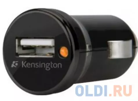 Автомобильное зарядное устройство Kensington K38054EU 1A USB черный