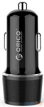 Автомобильное зарядное устройство Orico UCC-2U-BK 2.1/1А черный