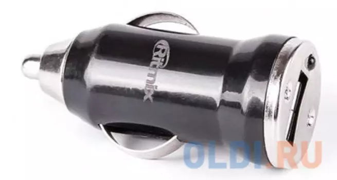 Автомобильное зарядное устройство Ritmix RM-112DC 1A USB черный