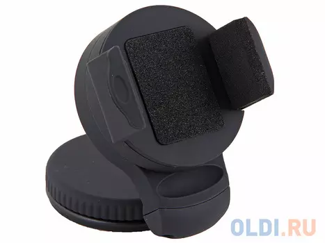 Автомобильный держатель Deppa Crab mini, крепление на приборную панель и лобовое стекло, PU присоска