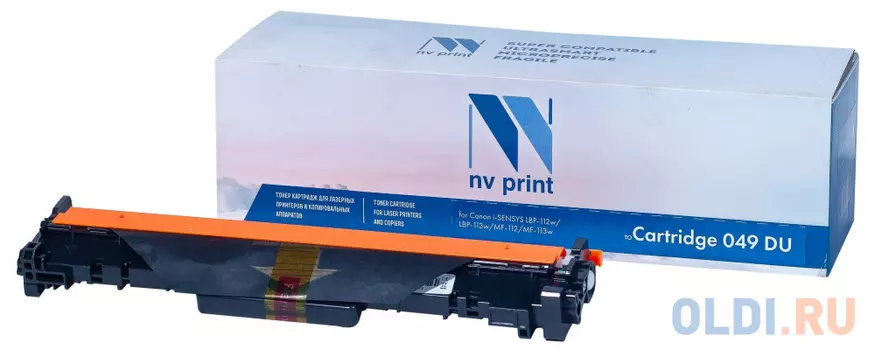 Барабан NV-Print 049 DU для Canon i-SENSYS LBP-112w i-SENSYS LBP-113w MF-112 MF-113w 12000стр Черный
