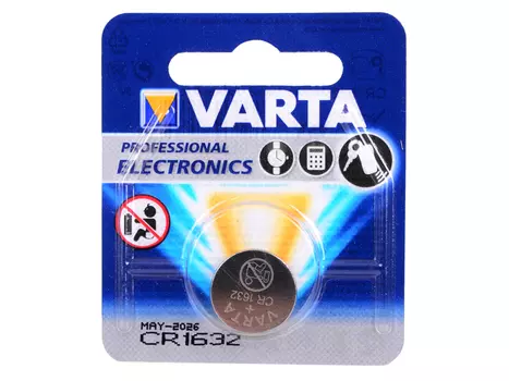 Батарейка 135 mAh Varta 6632 CR1632 1 шт
