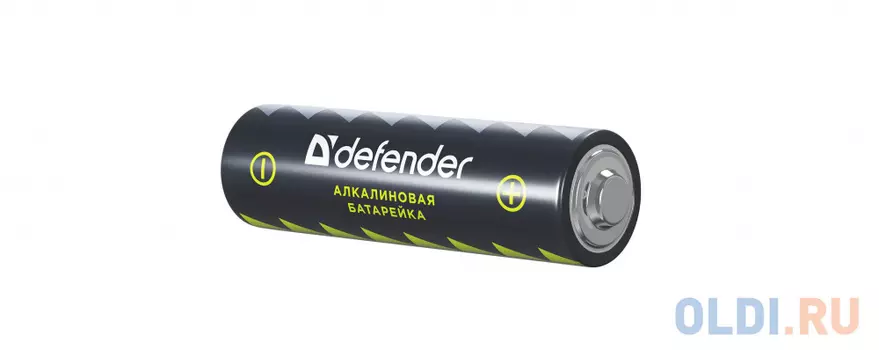Батарейка Defender алкалиновая (AA) LR6-4F AA, в пленке 4шт