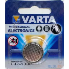Батарейка Varta Electronics CR2032 1 шт