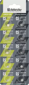 Батарейки Defender LR621-10B AG1 10 шт 56301