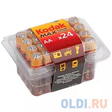 Батарейки KODAK Max LR03-24 24 3A PVC/ K3A24 24/480/34560 LR03 24 шт