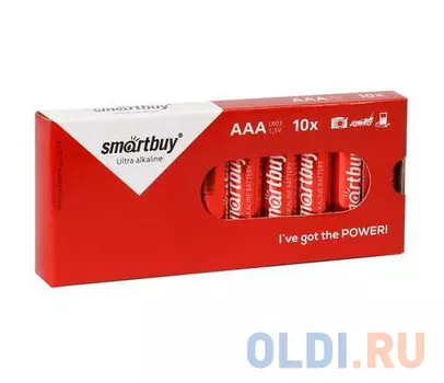 Батарейки Smart Buy SBBA-3A10BX AAA 10 шт