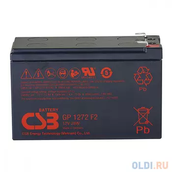 Батарея CSB GP1272 F2 (12V28W)