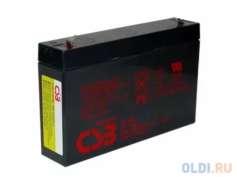 Батарея CSB GP672 6V/7.2AH