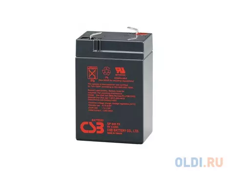 Батарея CSB GP-645 6V/4.5AH